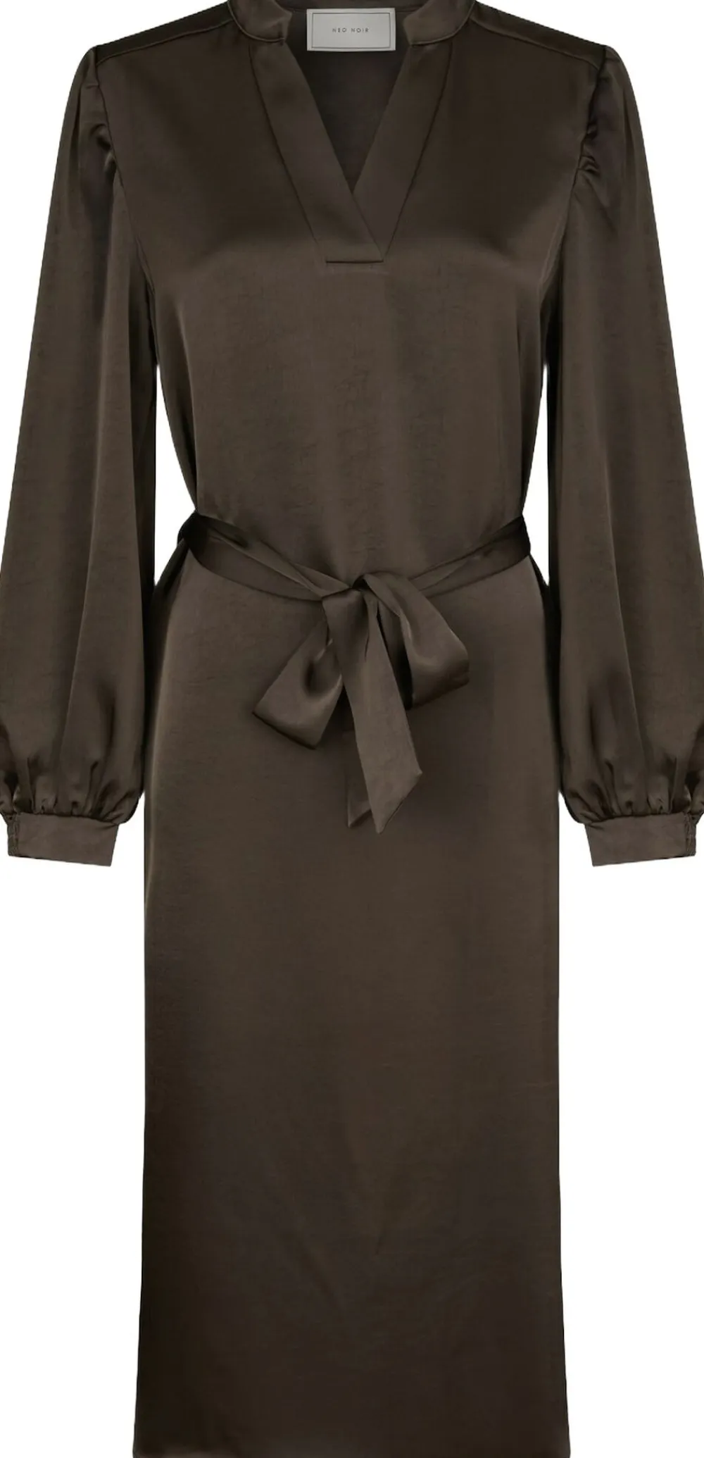 Dame Neo Noir Rolana Heavy Sateen Dress