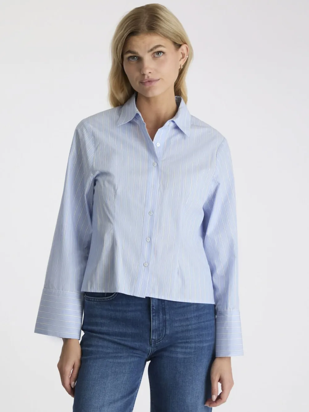 Rosa Stripe Shirt>Neo Noir Outlet