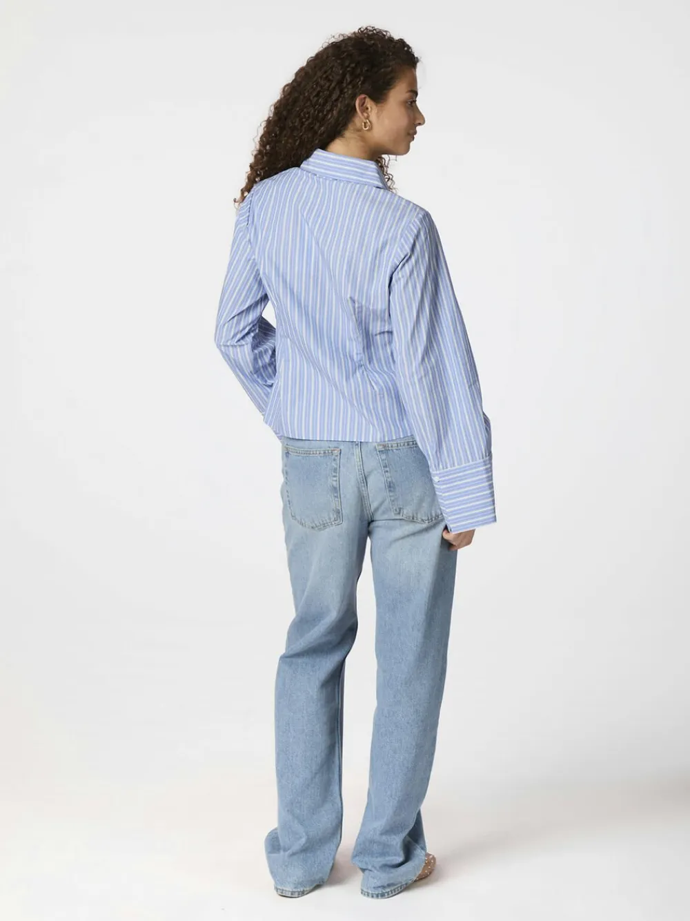 Dame Neo Noir Rosa Stripe Shirt