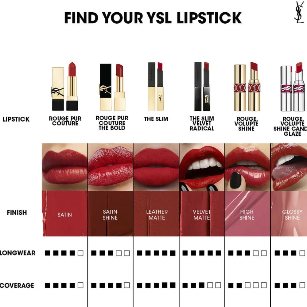 Rouge Pur Couture Pure Color-In-Care Satin Lipstick>Yves Saint Laurent Sale