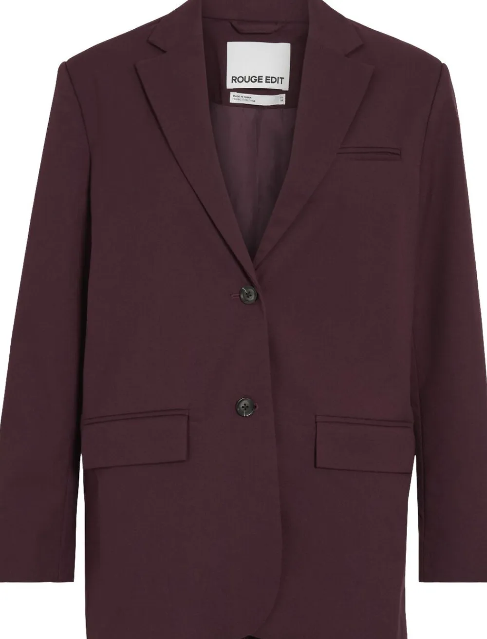 Dame ROUGE-EDIT ROULIA LS OVERSIZED BLAZER