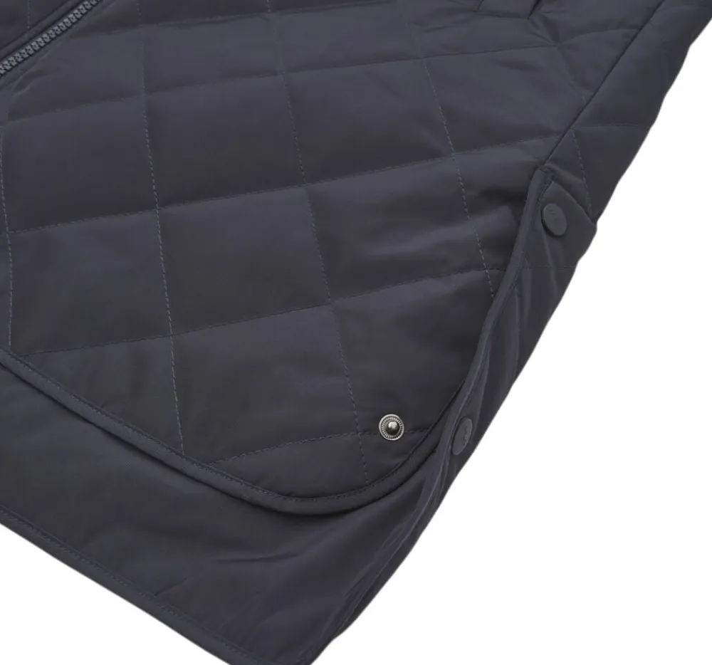 H2O Rubina II Quilt lang overgangsjakke Blå Clearance