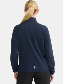 Craft Rush 2. 0 Full Zip Trænings Trøje Blå New
