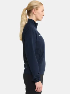 Craft Rush 2. 0 Full Zip Trænings Trøje Blå New