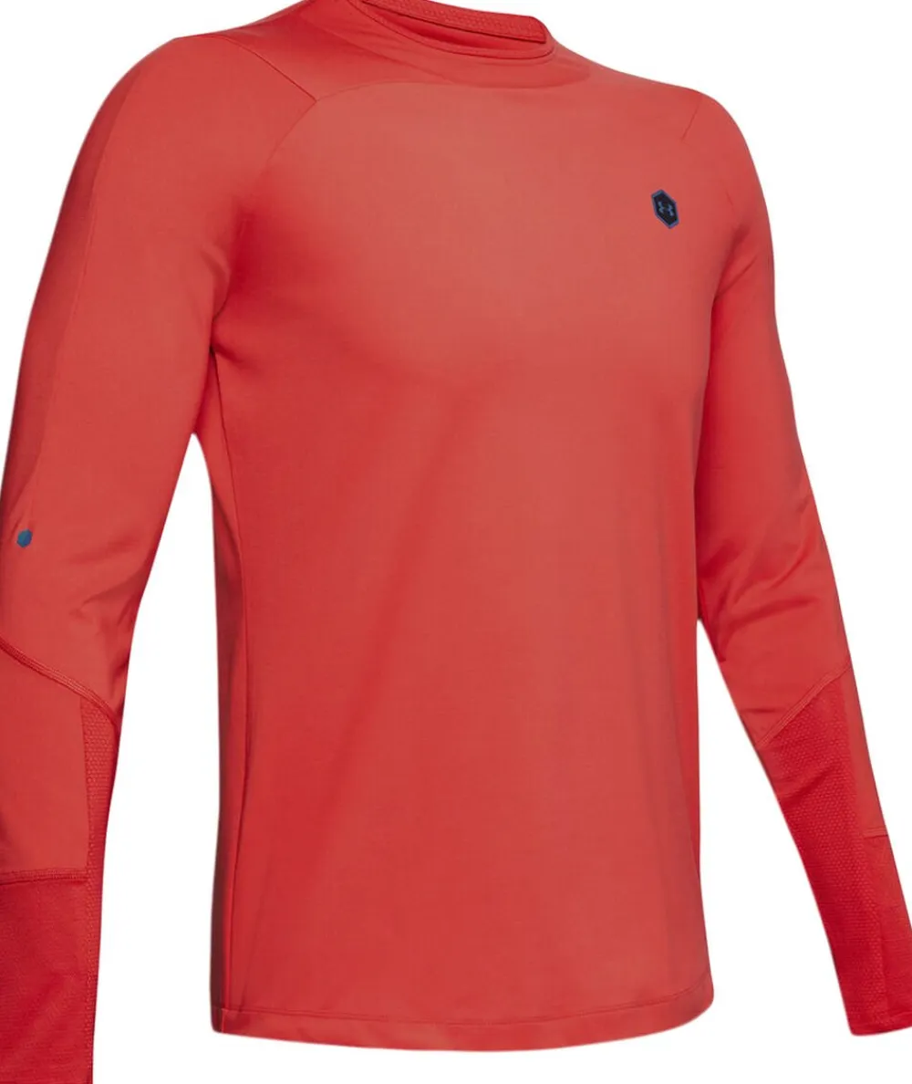 Under Armour RUSH ColdGear Mock Rød