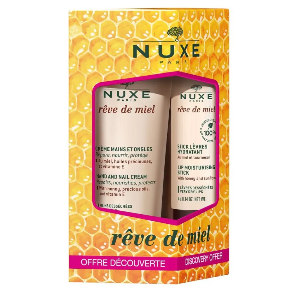 RÊVE DE MIEL LIP & HAND KIT>NUXE