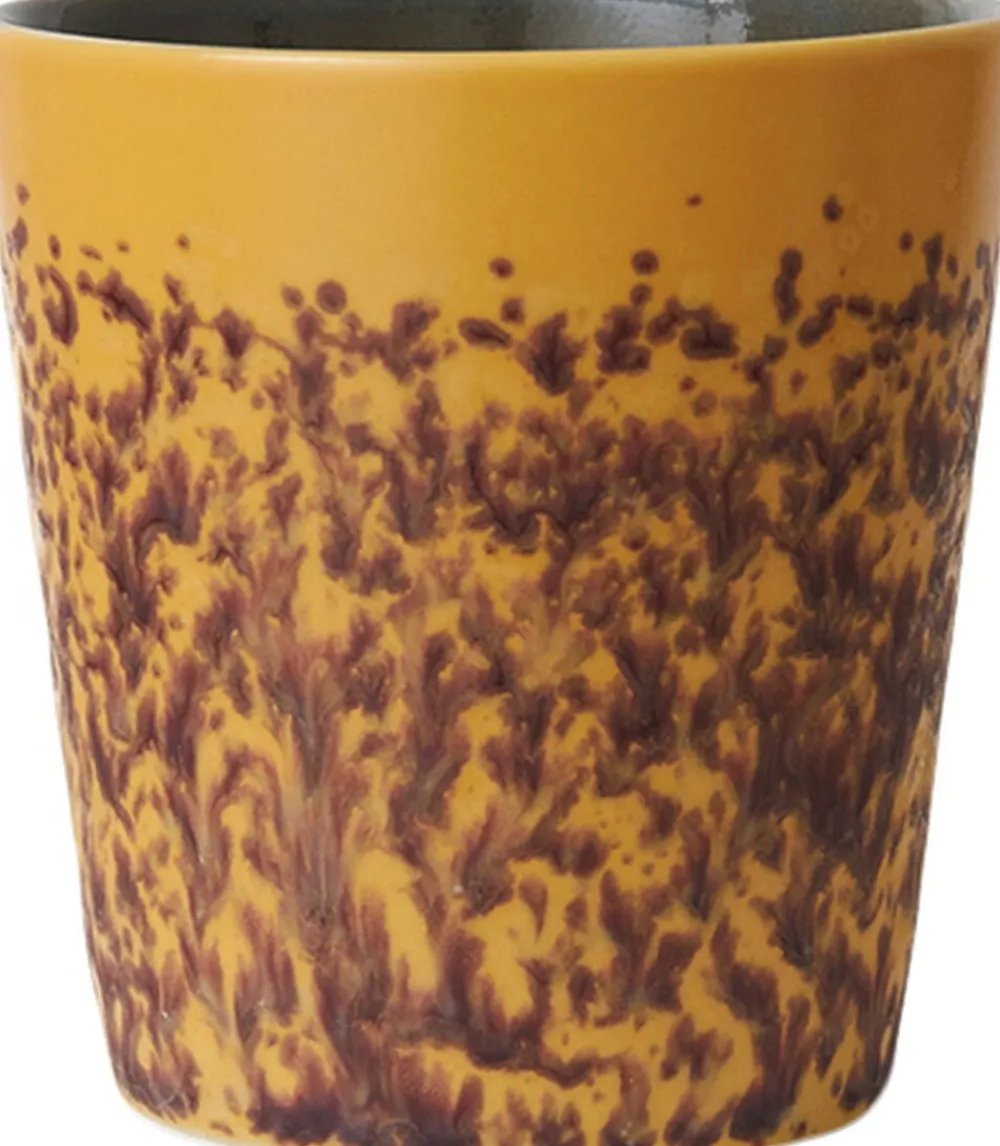 HK Living 70s ceramics coffee mug bay