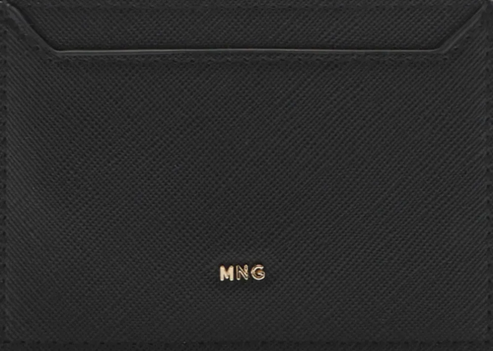 Saffiano-effect cardholder>MANGO Hot