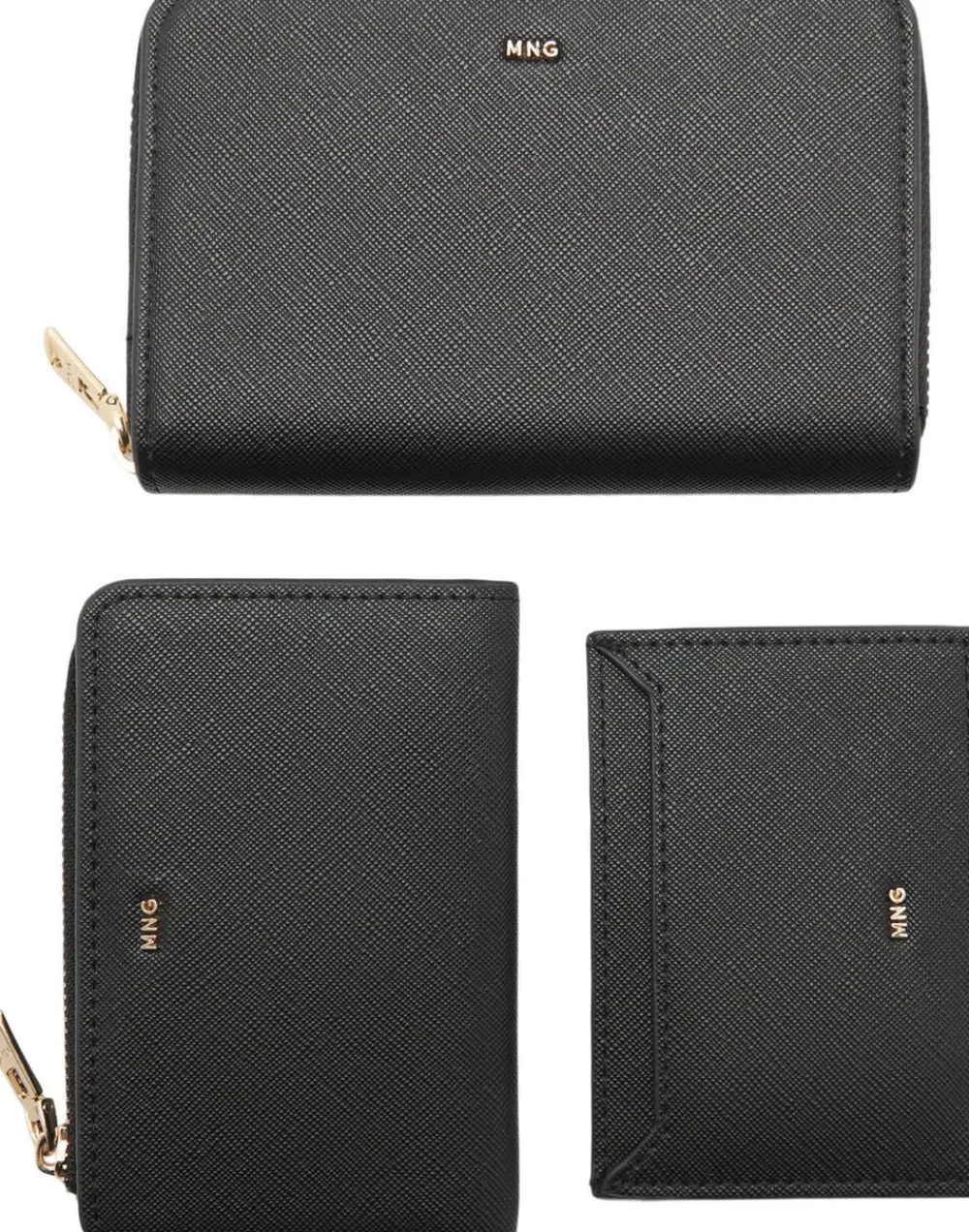 Saffiano-effect cardholder>MANGO Hot
