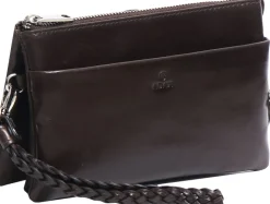 ADAX Salerno kombi Clutch Nellie Mørkebrun New