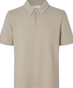 Samsøe Samsøe Saolli HZ polo 15513 Elephant skin Outlet
