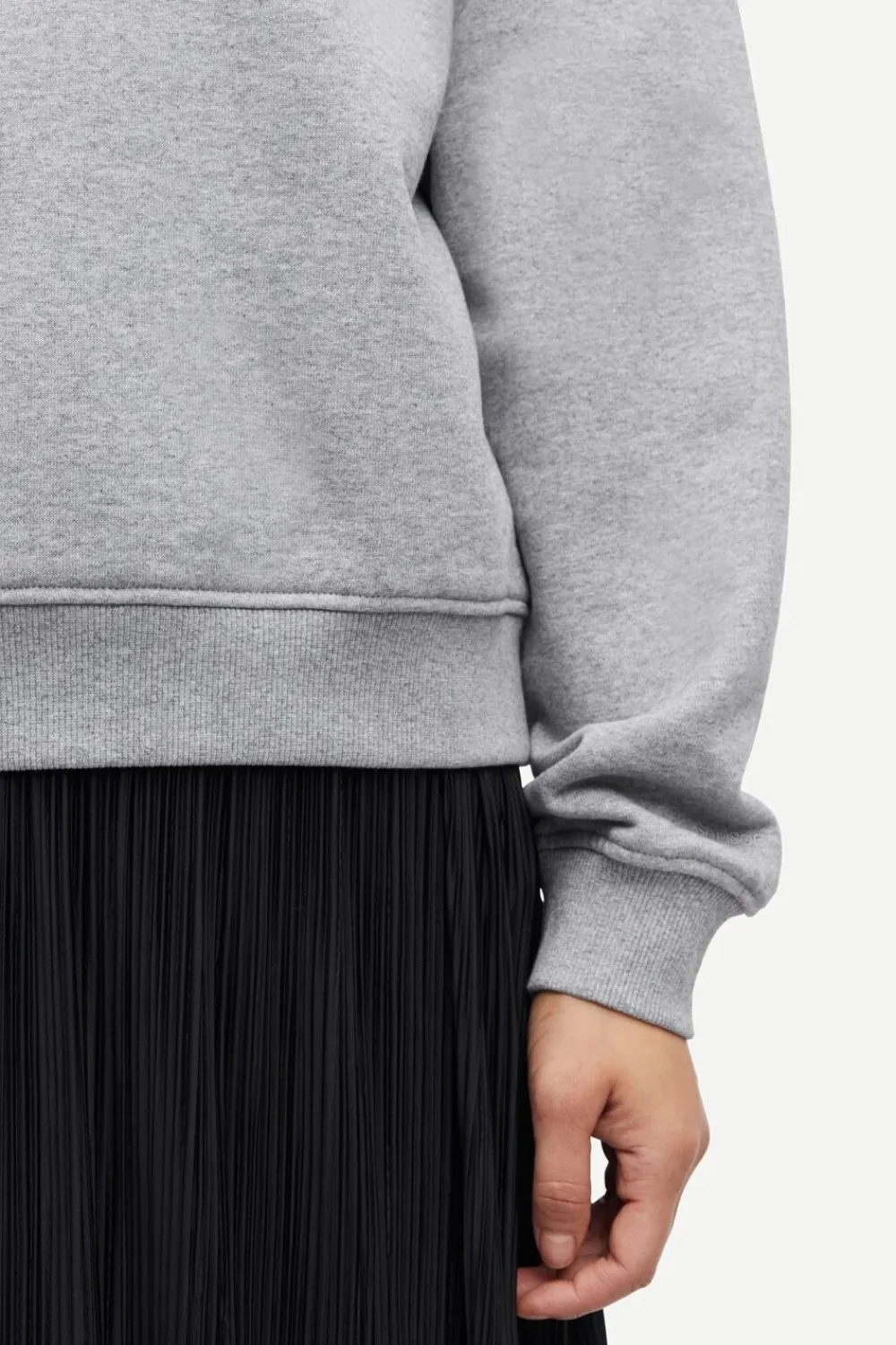 Samsøe Samsøe Savan sweat 15697 Grey mel. Outlet