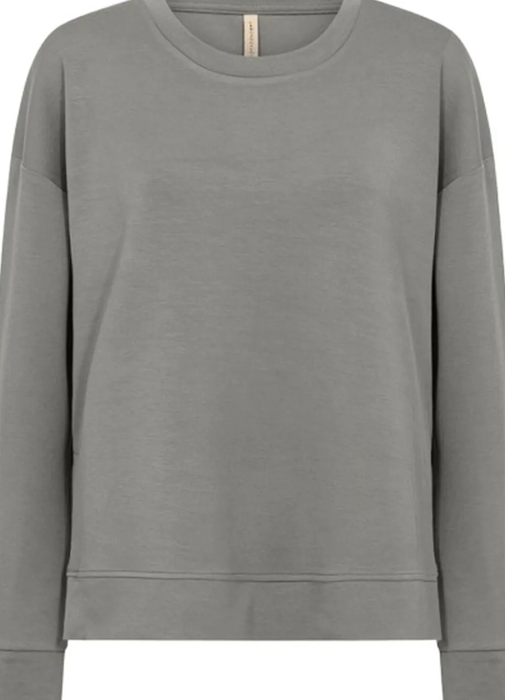 SC-BANU 164 Sweatshirt Støvet Grøn>soyaconcept Discount