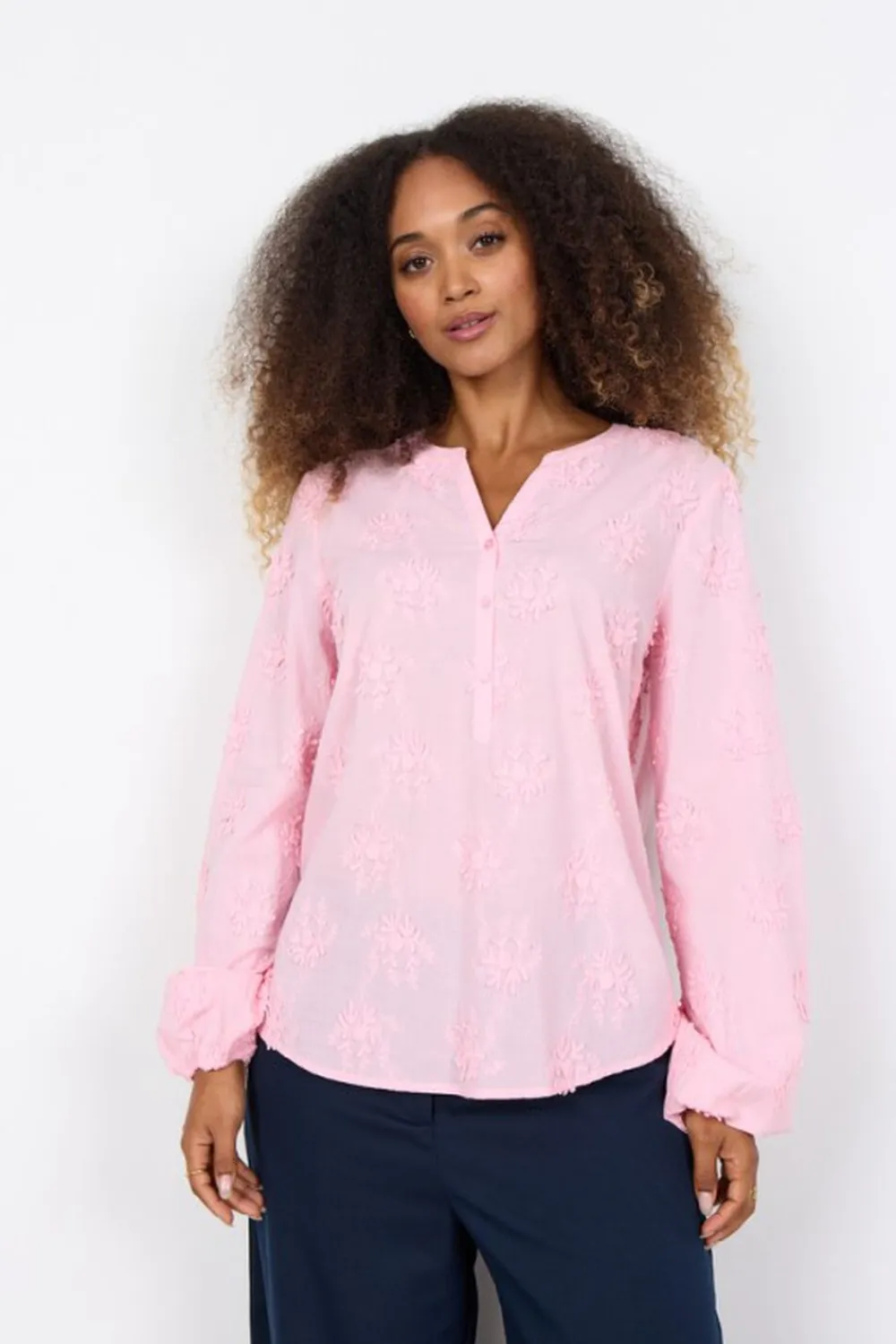 soyaconcept SC-BARBRA 1 Bluse Lyserød 4120 lyserød Outlet