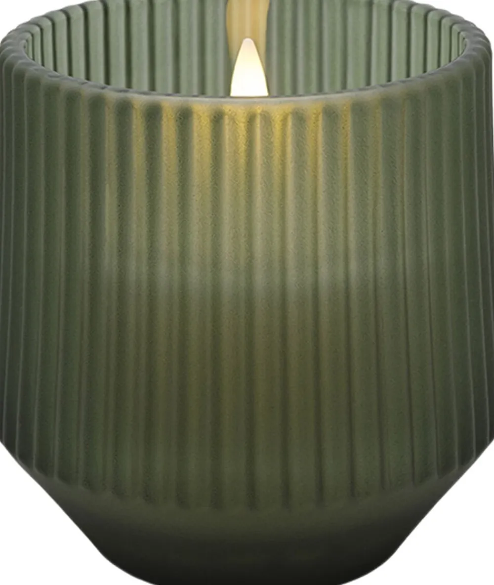 Uyuni Scented wax glass candle, Serenity, Green, 8,5x9,5 cm *