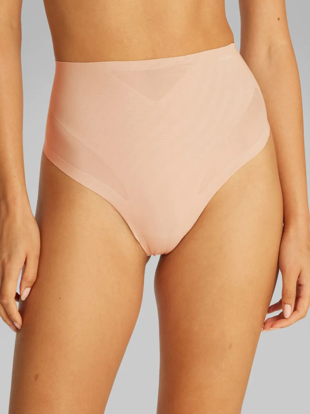 Dame Calvin Klein SCULPTED FIRM MESH THONG