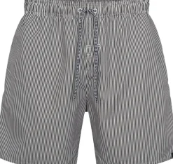 Firefly Sea Stripe badeshorts Grøn Clearance