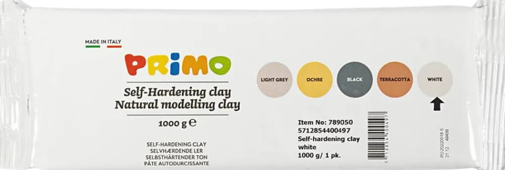Creativ Company Selvhærdende Ler, 1000g. Best