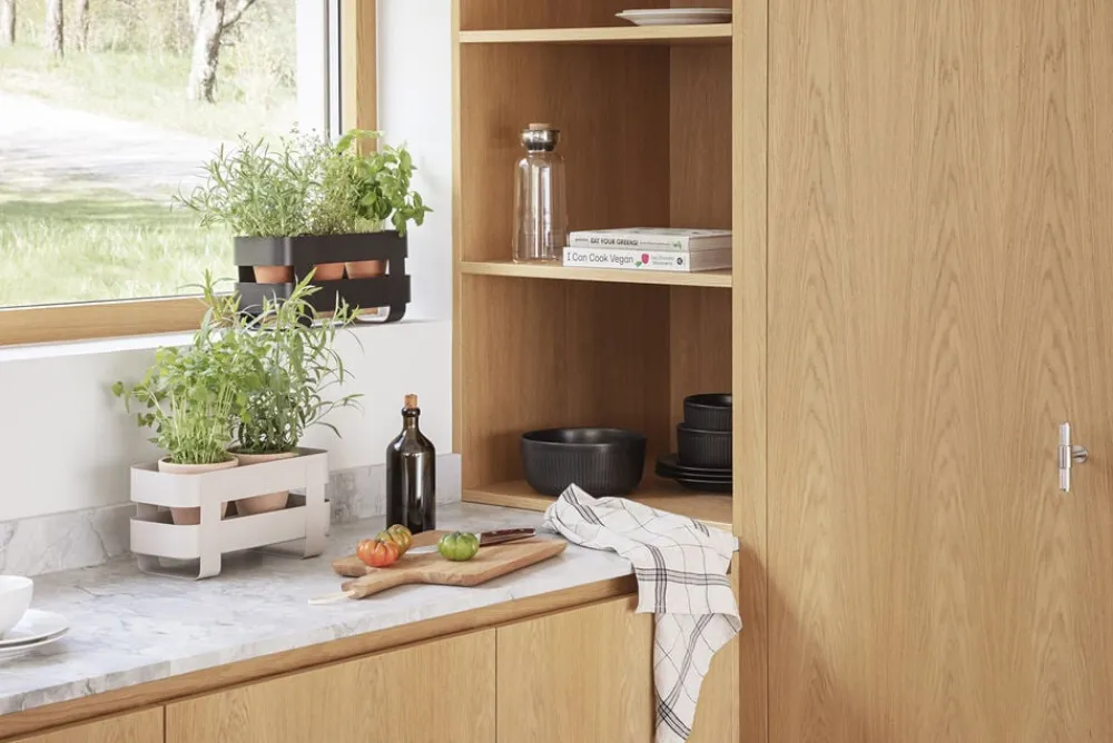 Eva Solo Selvvandende Herb organiser stål Black Online