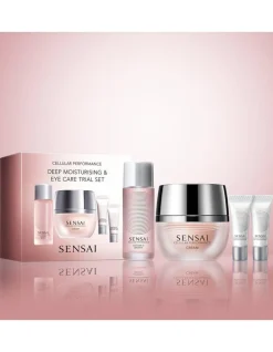 Sensai Cellular Performance Deep Moisturising & Eye Care Trial Set 64 New