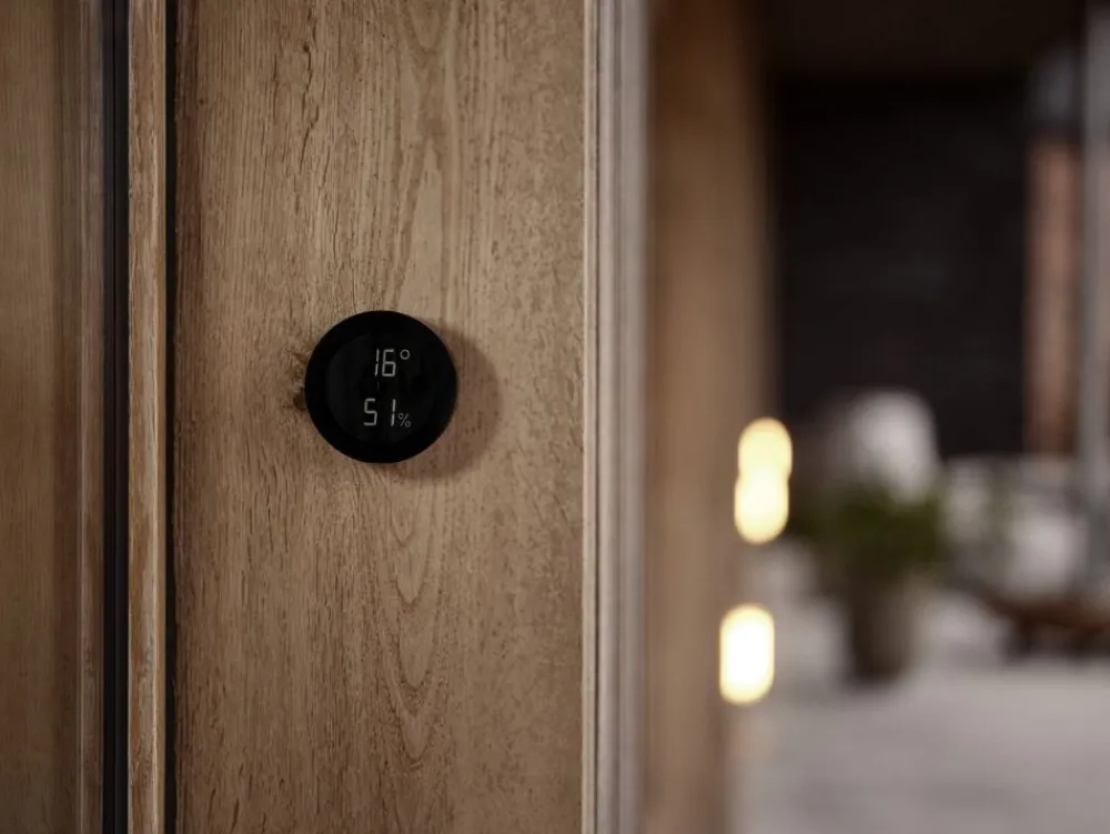 Jacob Jensen Sensor til klimastation Black Discount