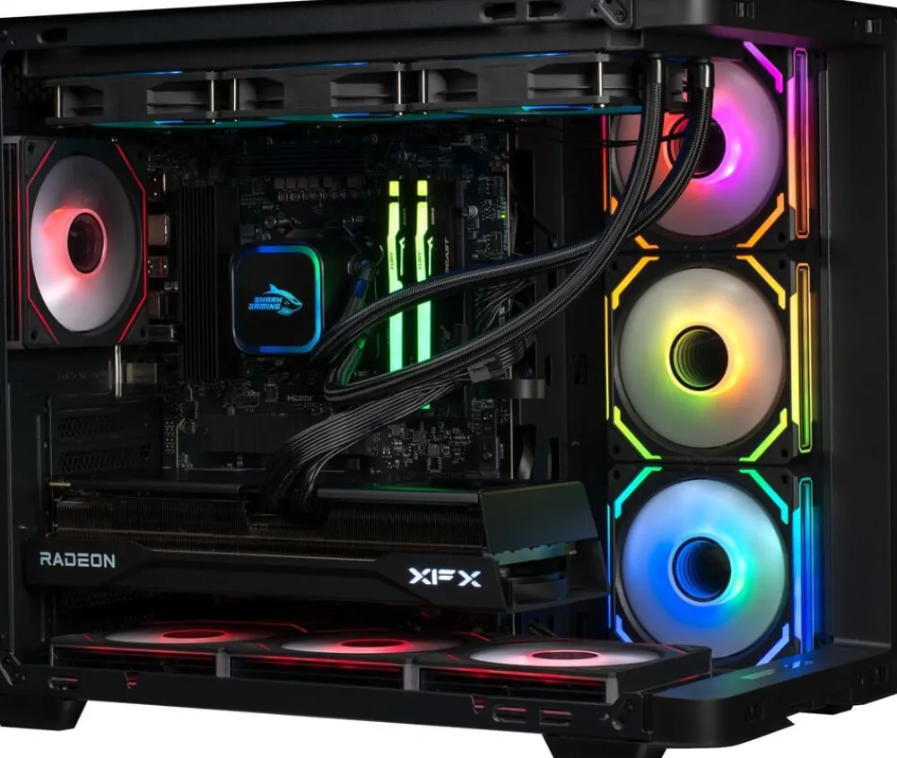 Shark Gaming Shark Deep Blue 9070 XT Gaming PC Best