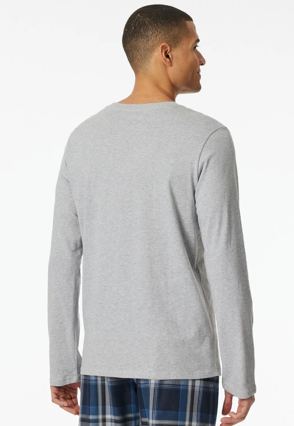 Schiesser Shirt 1/1 Grey melange New