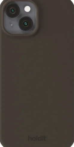 HoldIt Silicone Case iPhone 15 M&oslash;rkebrun Online