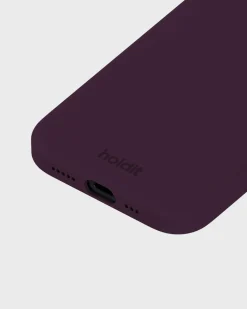 HoldIt Silicone Case iPhone 14/13 Deep Plum Lilla Hot