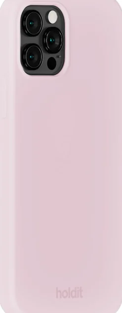 Dame HoldIt Silicone Case iPhone 12/12 Pro Pale Pink