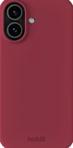 Dame HoldIt Silicone Case iPhone 17 Red Velvet