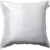 Magasin du Nord Collection Silke pudebetræk med lynlås, 100 % morbærsilke, 60x63 cm, hvid Hot