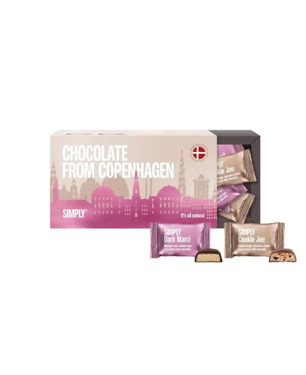Simply® CHOCOLATE FROM COPENHAGEN chokoladeæske (180g)>Simply Chocolate Sale
