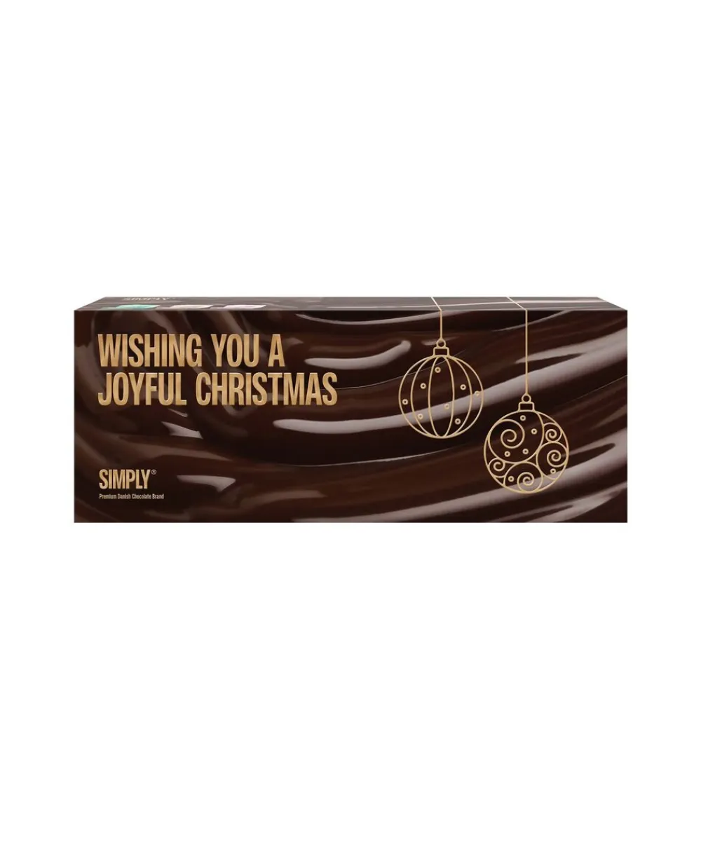 Simply® JOYFUL CHRISTMAS chokoladeæske (500g)>Simply Chocolate Clearance