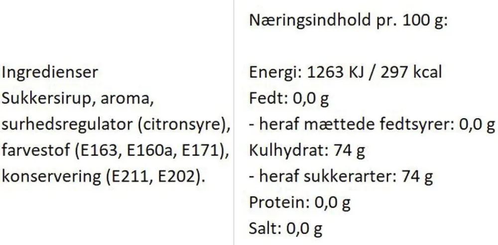 SMAGFULD by Almuegaarden Sirup med smag af syrlig rabarber