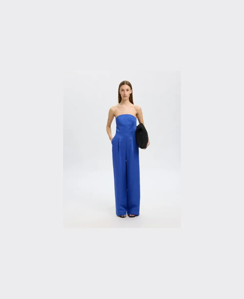 SLFSIMA BUSTIER JUMPSUIT B>Selected