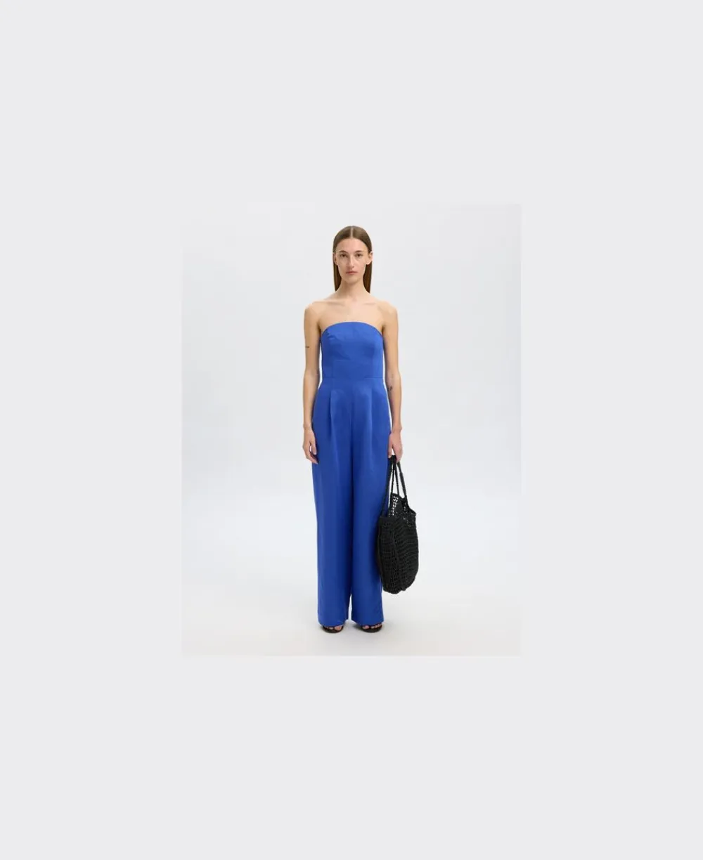 SLFSIMA BUSTIER JUMPSUIT B>Selected