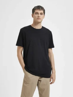 SLHASPEN SS O-NECK TEE NOOS>Selected New