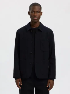SLH-LANDON WOOL BLEND BLAZER NOOS><noscript><img width=