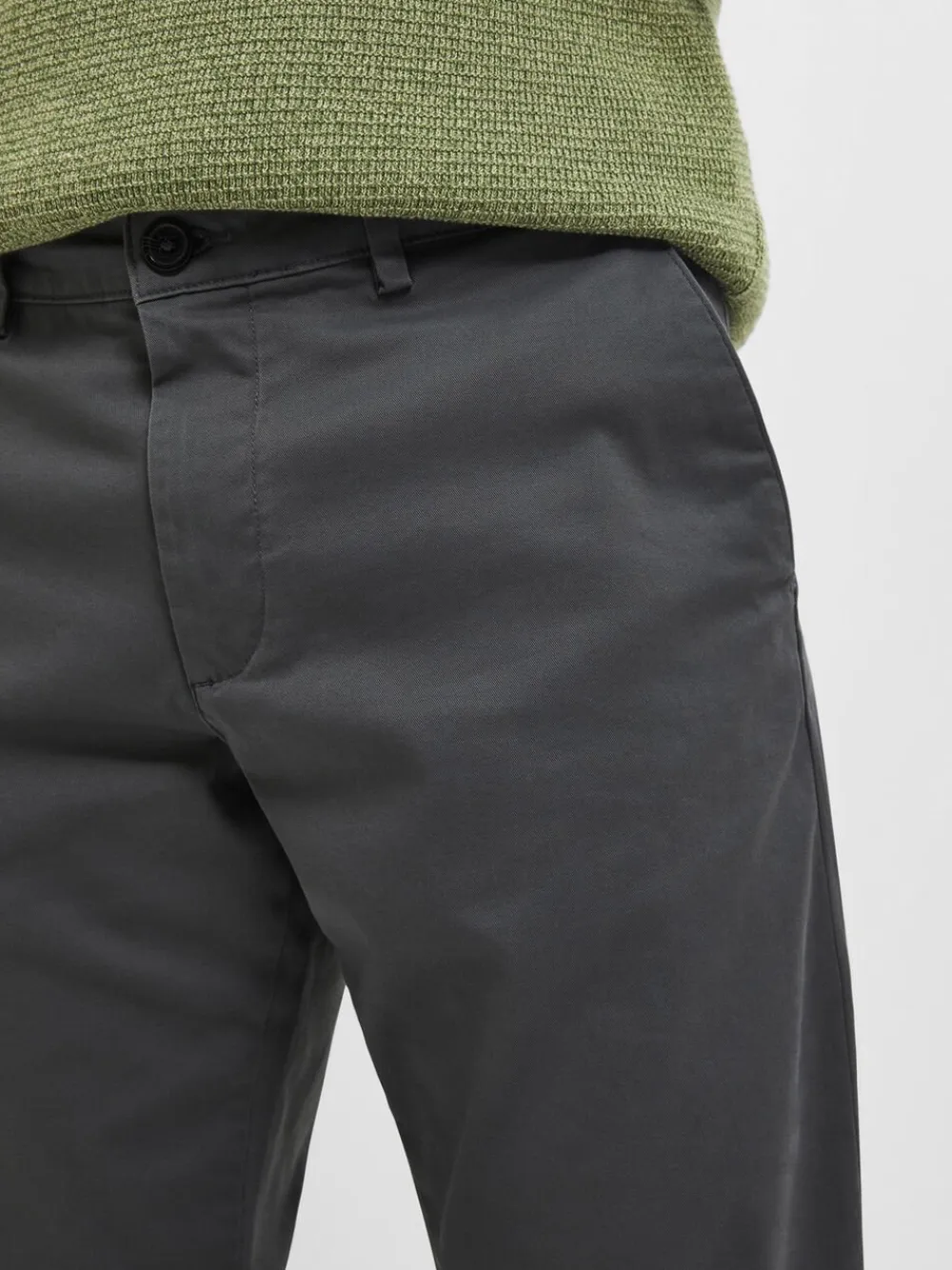 SLHSLIM-NEW MILES 175 FLEX CHINO W>Selected New
