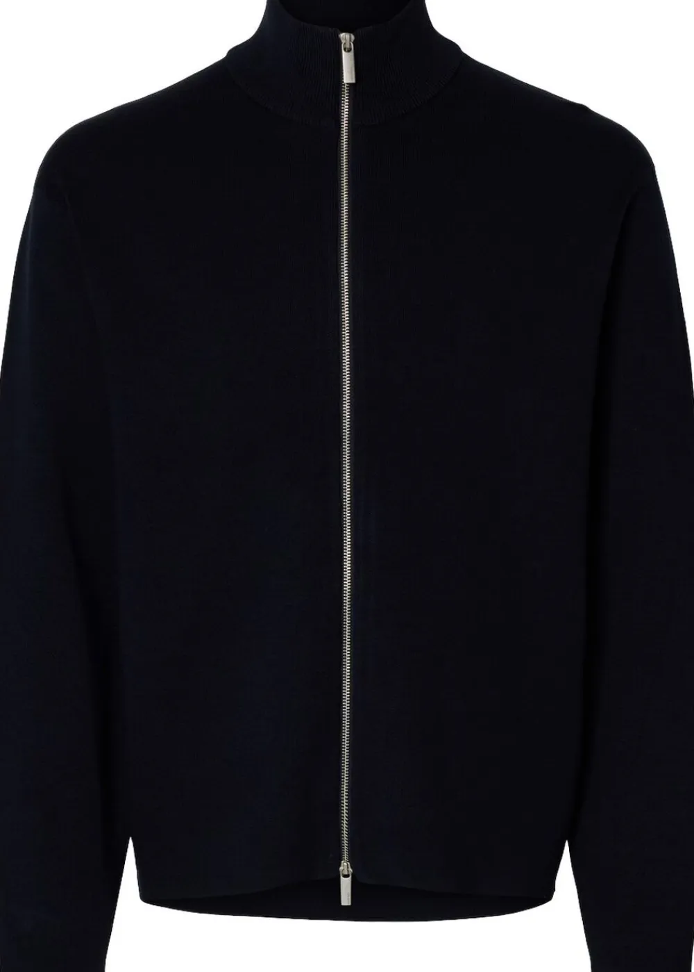 Selected SLHTELLER FN RELAXED ZIP CARDIGAN N Sky captain