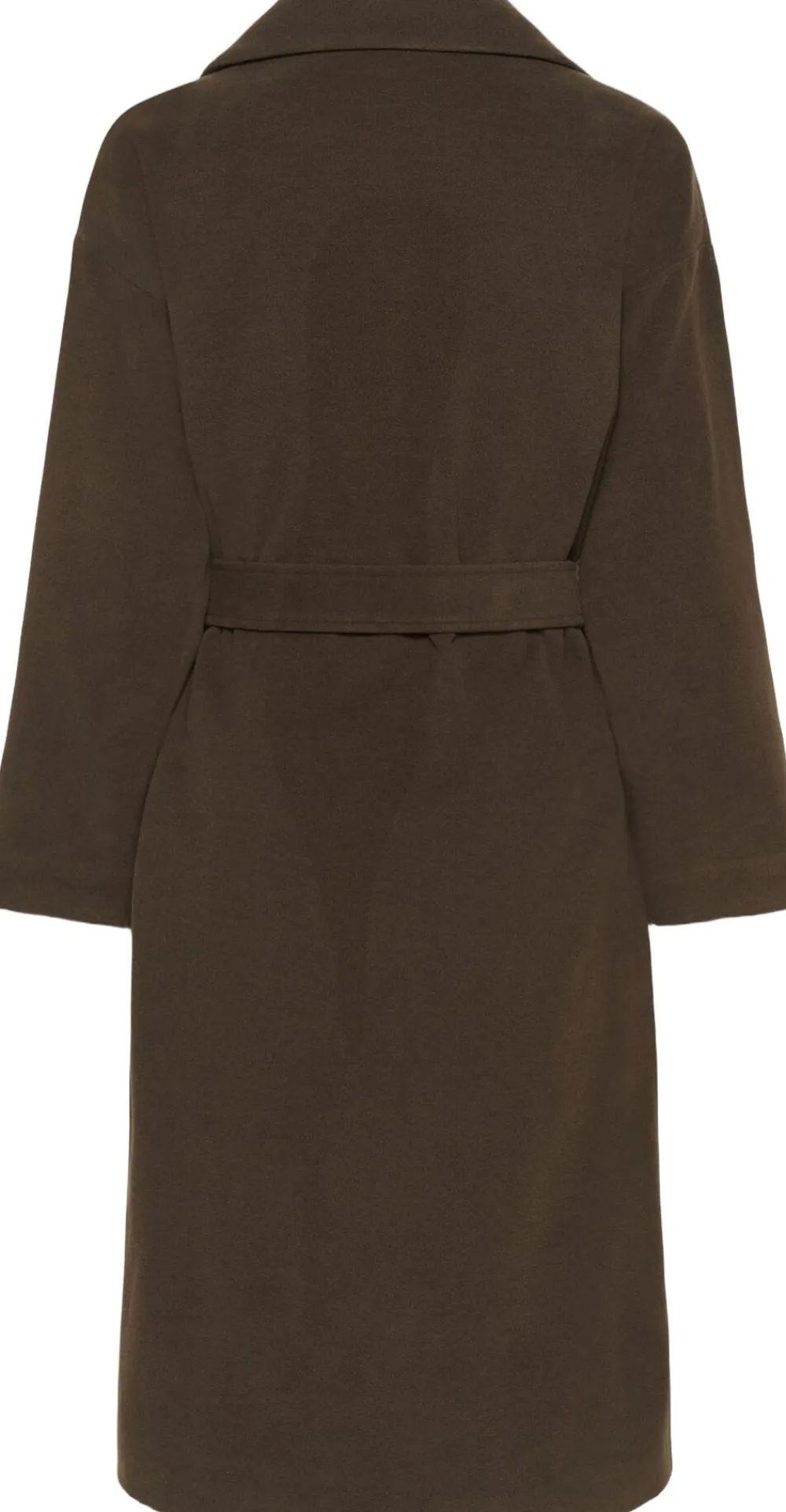 Soaked in Luxury SLRubie Belted Coat Hot fudge Discount