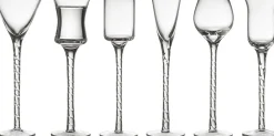Lyngby Glas Snapseglas Rom 18 cm 6 stk. Klar