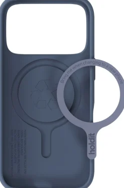 Soft Magsafe Case iPhone 17 Pro Max Pacifc Blue>HoldIt