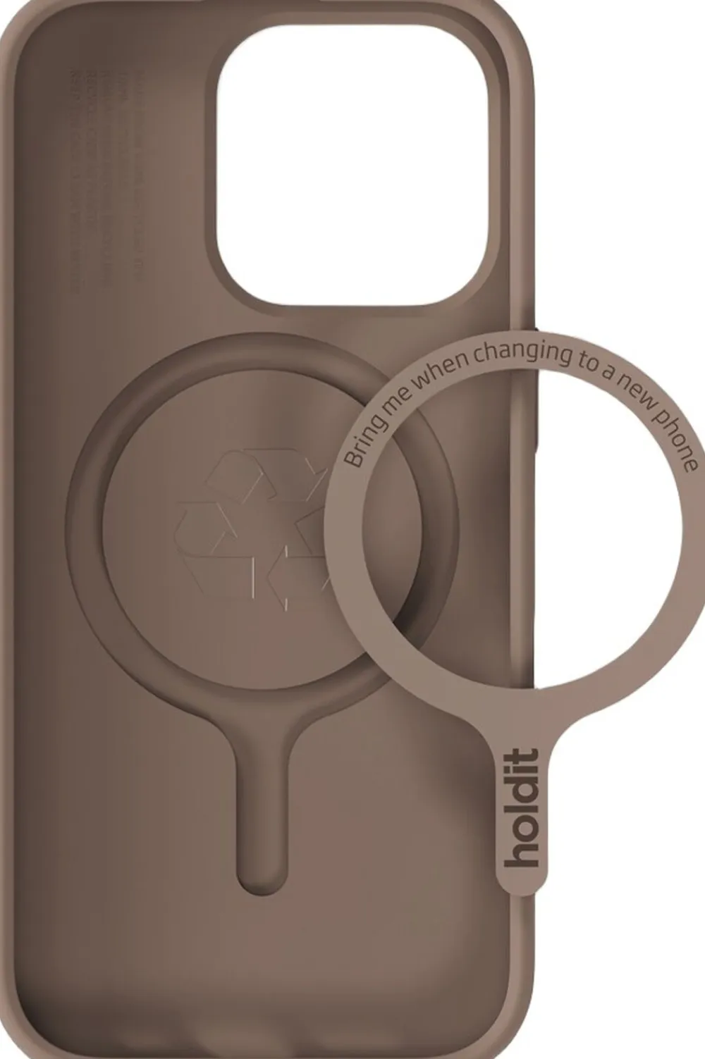 Dame HoldIt Soft Magsafe Case iPhone 16 Pro Mocha Brown