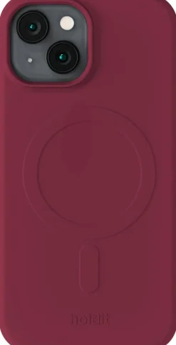 Dame HoldIt Soft Magsafe Case iPhone 15/14/13 Red Velvet