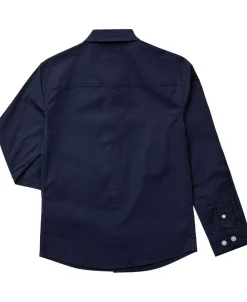 Børn Tommy Hilfiger SOLID STRETCH POPLIN SHIRT L/S