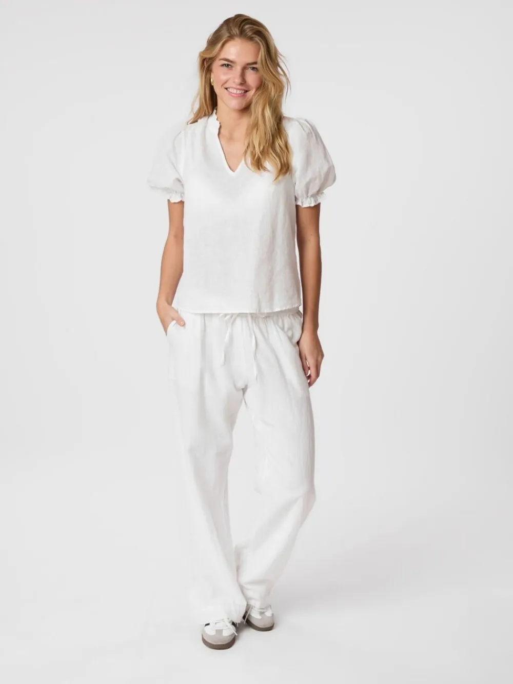 Sonar Linen Pants>Neo Noir