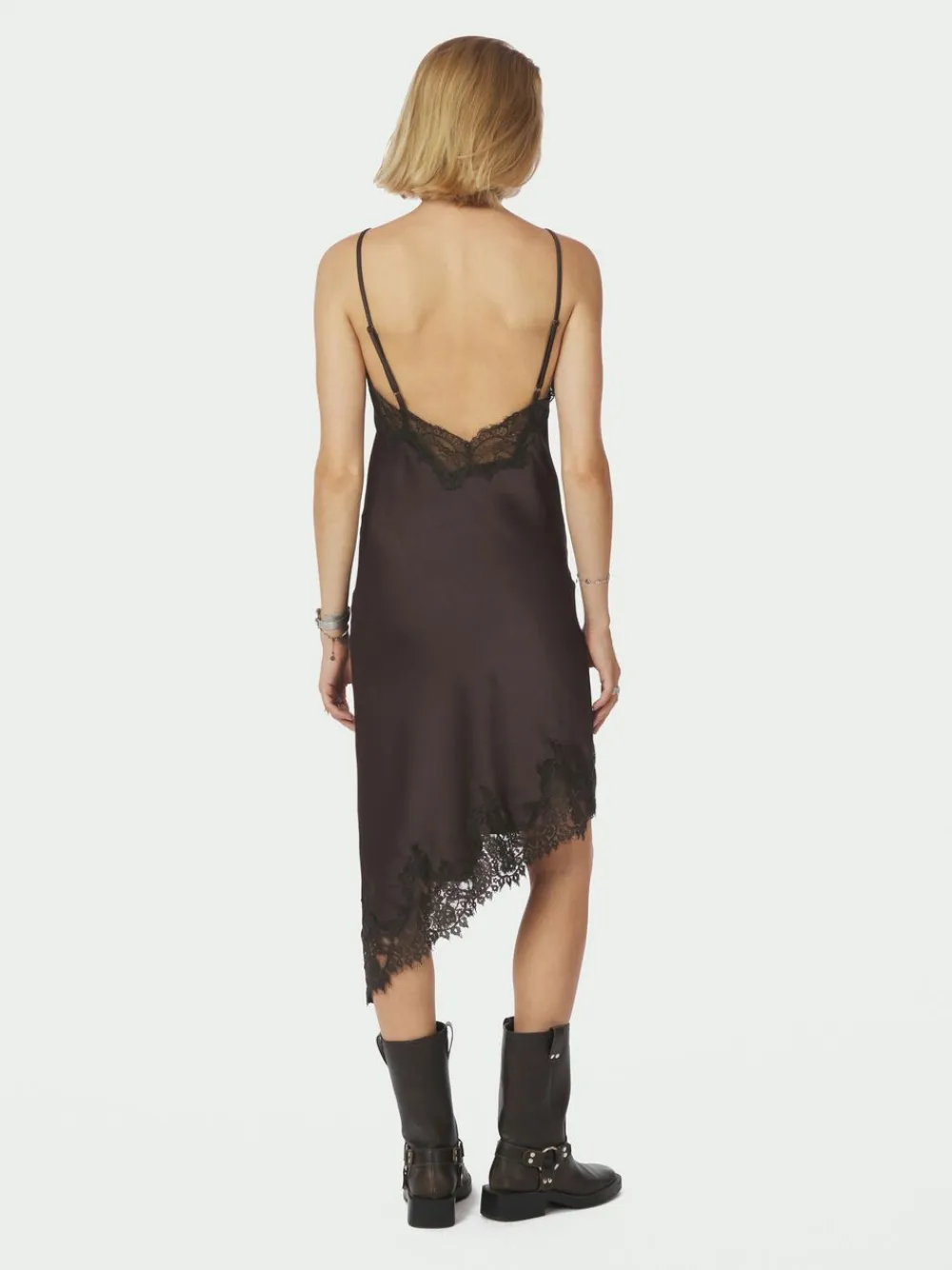 Sorelle Lace Dress>Neo Noir Hot
