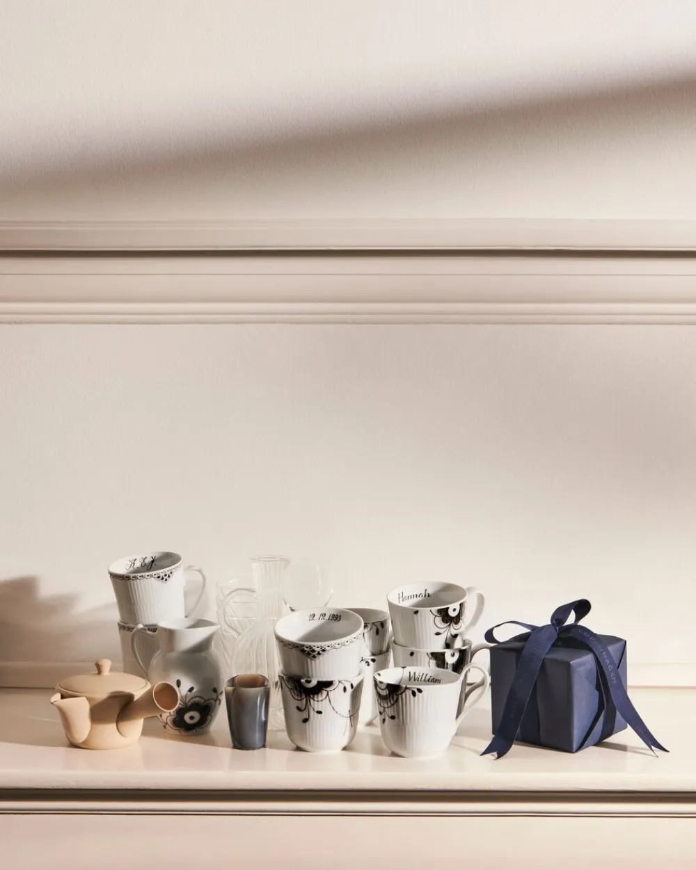 Sort Mega Riflet kande 38 cl>Royal Copenhagen
